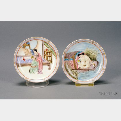 Pair of Saucer Dishes