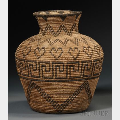 Apache Coiled Basketry Olla