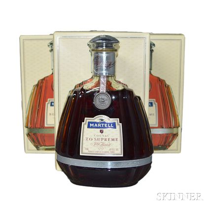 Sold at auction Martell XO Supreme Cognac, 3 750ml bottles (oc