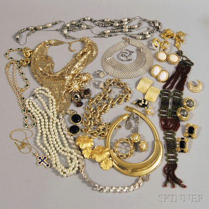 Miscellaneous Group of Costume Jewelry
