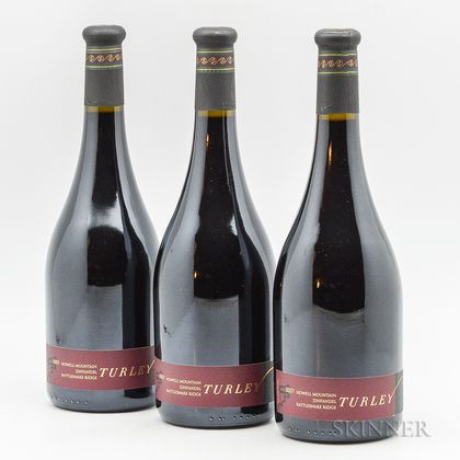 Turley Rattlesnake Ridge Zinfandel 2007, 3 bottles 
