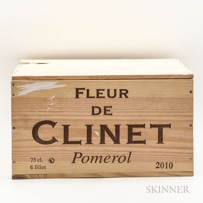 Fleur de Clinet 2010, 6 bottles (owc) 