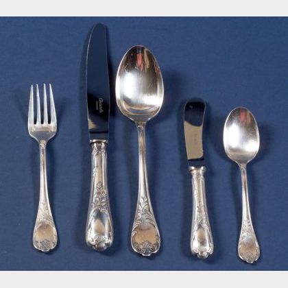 Group of Christofle Silver Plated Flatware