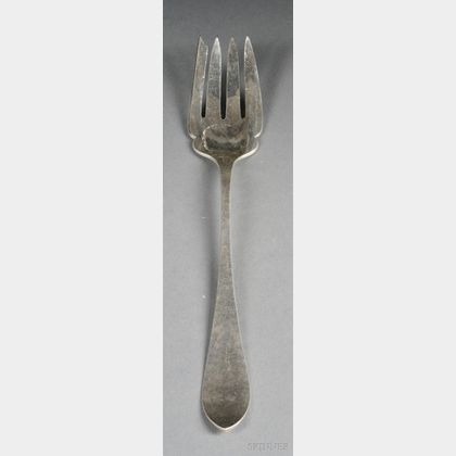 Kalo Silver Serving Fork