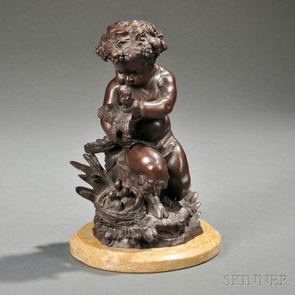 Bronze Figure of an Infant Satyr