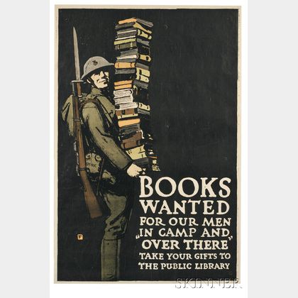 Falls, Charles Buckles (1874-1960) Books Wanted for Our Men
