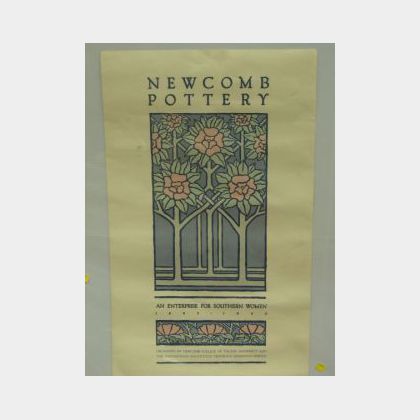 Newcomb Pottery, An Enterprise for Southern Women 1893-1940 Exhibition Poster. 