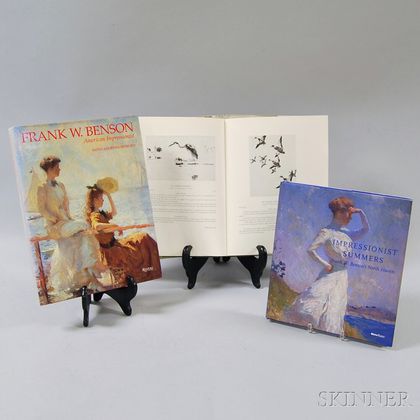 Three Reference Books Related to Artist Frank Benson, 
