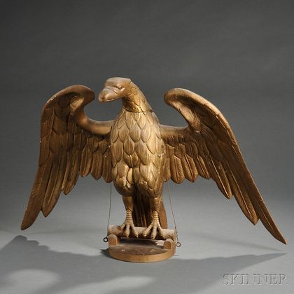 Gilded and Carved Eagle