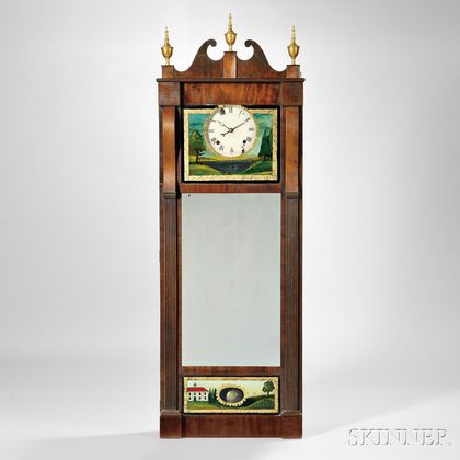 Joseph Ives Looking Glass Clock