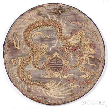 Embroidered Dragon Roundel