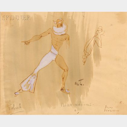 Sir Cecil Beaton, C.B.E. (British, 1904-1980) Costume Design for Les Illuminations