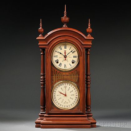 Charles Holland Reproduction Perpetual Calendar Clock