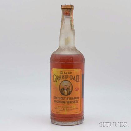Old Grand Dad 4 Years Old 1945, 1 4/5 quart bottle 