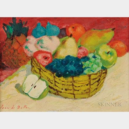 Jean Isy de Botton (French, 1898-1978) Corbeille de Fruits
