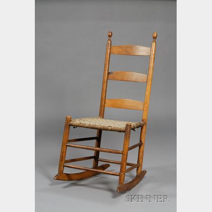 Shaker Maple Rocking Chair