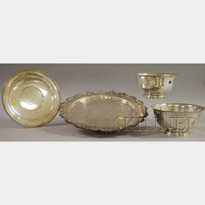 Group of Silver and Silver-Plated Serving Items