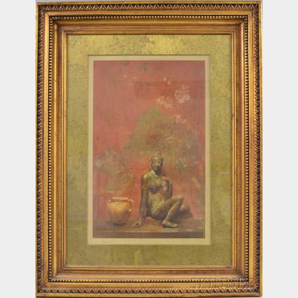Two Framed Prints of Buddha After Hovsep Pushman