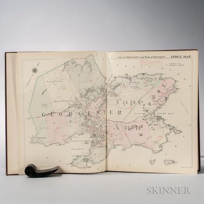 Atlas of the City of Gloucester and Town of Rockport, Massachusetts.