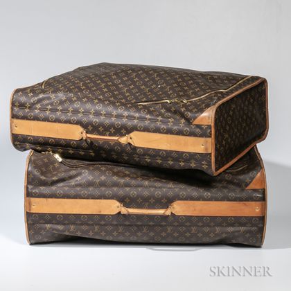 Two Louis Vuitton Rolling Suitcases