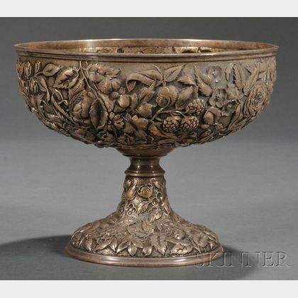 Whiting Manufacturing Co. Sterling Repousse Fruit Bowl