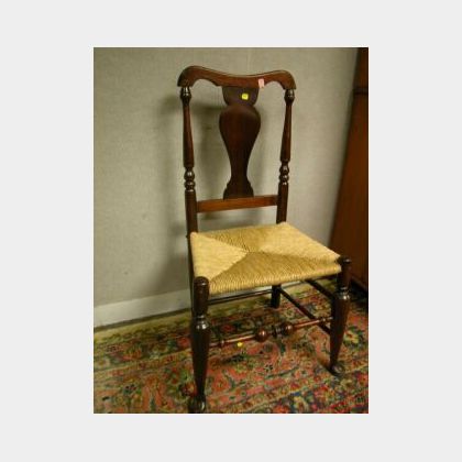 Queen Anne Side Chair. 