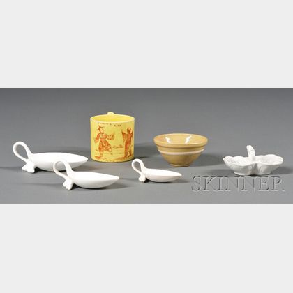 Six Assorted Small Ceramic Items
