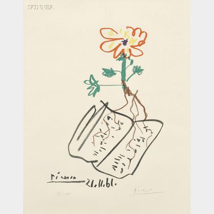 Pablo Picasso (Spanish, 1881-1973) Fleur