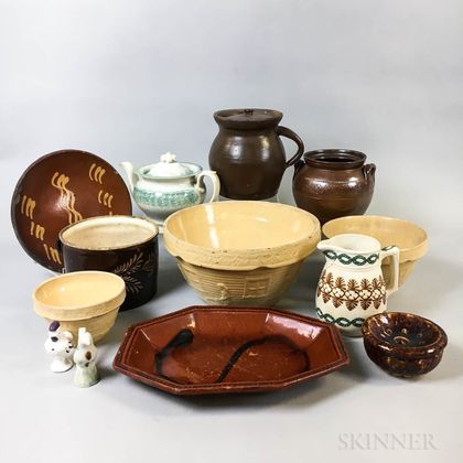 Thirteen Ceramic Tableware Items