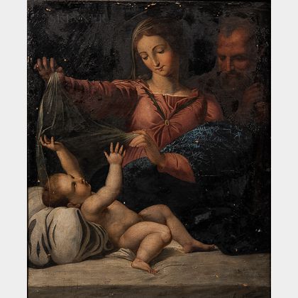 After Raphael (Italian, 1483-1520) Copy of the Madonna of Loreto