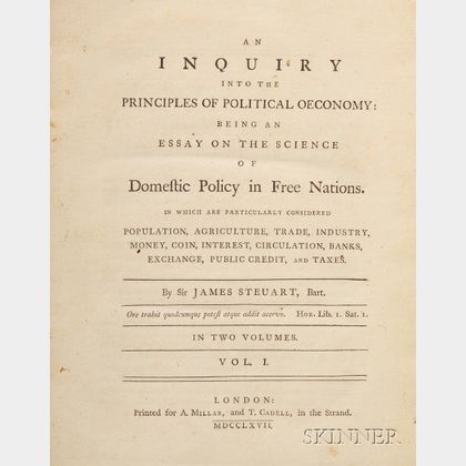 (Economics),Denham-Steuart, Sir James (1712-1780)