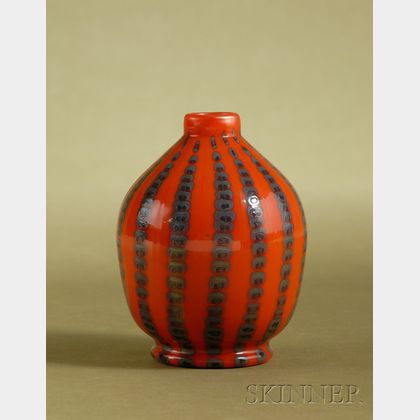 Tiffany and Company Glass Mantel Vase