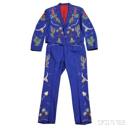 Little Jimmy Dickens Royal Blue Suit