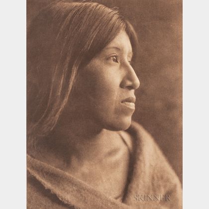 Edward Sheriff Curtis (American, 1868-1952) Nine Photogravures from Volume 15 and One from Volume 16 from The North American Indian, bo