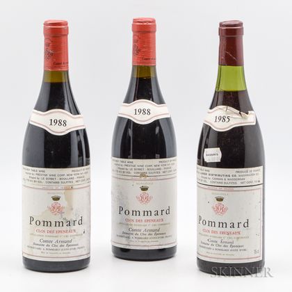Comte Armand Pommard Clos des Epeneaux, 3 bottles 