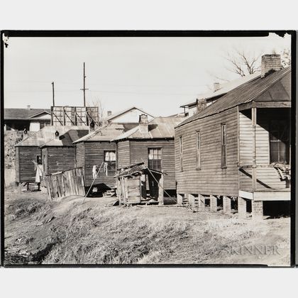 Walker Evans (American, 1903-1975) House in the Negro Quarter, Vicksburg, Mississippi