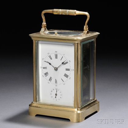 French Hour-repeating Carriage Clock