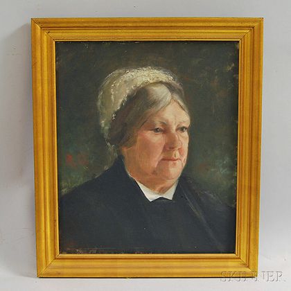 British School, 19th Century Portrait of Catherine Rowe Payton