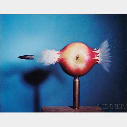 Harold E. "Doc" Edgerton (American, 1903-1990) Bullet Through Apple