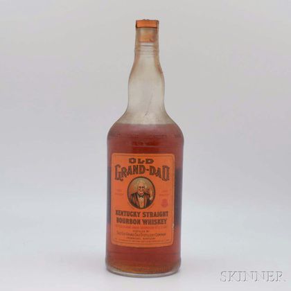 Old Grand Dad 4 Years Old 1955, 1 quart bottle 
