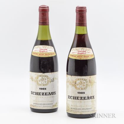 Mongeard Mugneret Echezeaux 1983, 2 bottles 