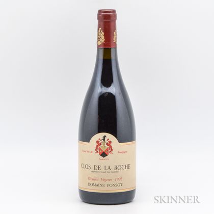 Ponsot Clos de la Roche Vieilles Vignes 1995, 1 bottle 