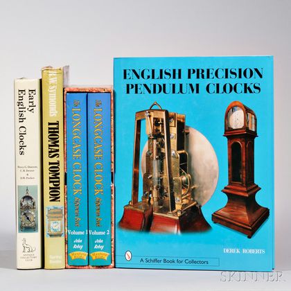 Five Books on English Clocks