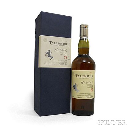 Talisker 25 Years Old, 1 750ml bottle (oc) 