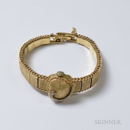 Catena 14kt Gold and Diamond Lady's Wristwatch