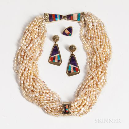 Hopi Baroque Pearl Necklace