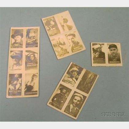 Sixteen 1940s Photographic Collector Cards