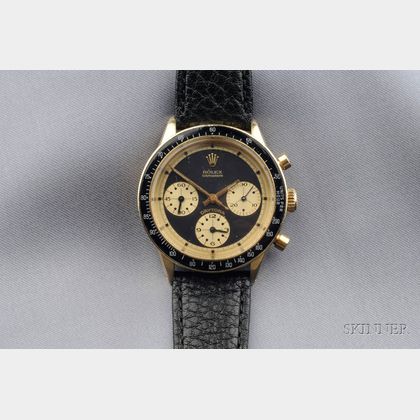 14kt Gold "Daytona Cosmograph" Wristwatch, Rolex
