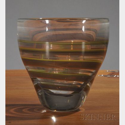 Leerdam Art Glass Bowl