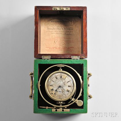 William Edward Frodsham Two-day Marine Chronometer, No. 1